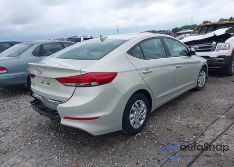 2017 Hyundai Elantra Se из США, поврежденный, VIN 5NPD74LF1HH162044